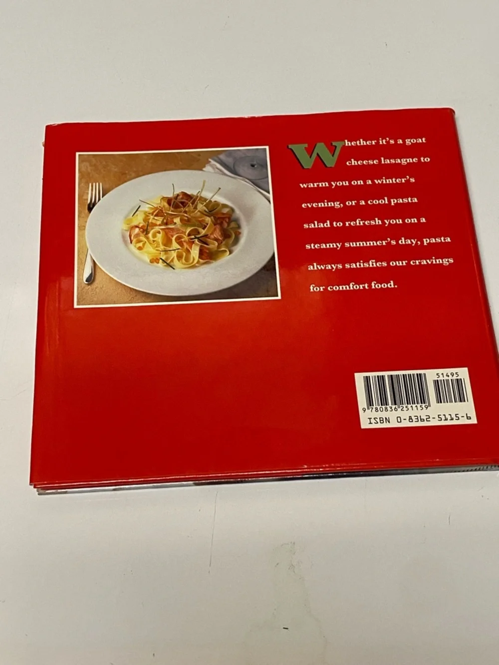 Pasta Cookbook Melissa Clark Hardcover New Italian Comfort Food NWT Giftable